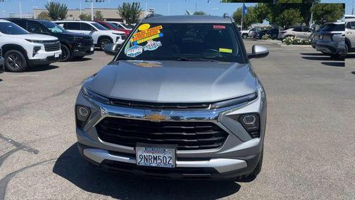 Sterling Gray Metallic 2025 Chevrolet Trailblazer LT