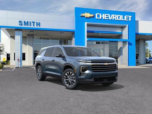 Lakeshore Blue Metallic 2026 Chevrolet Traverse LT