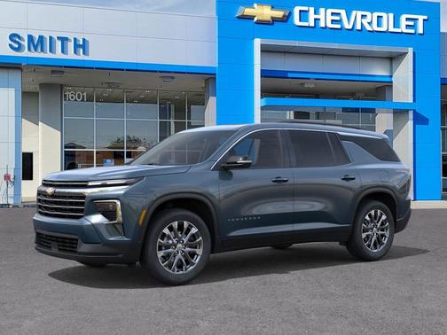 Lakeshore Blue Metallic 2026 Chevrolet Traverse LT