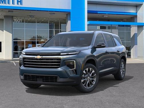 Lakeshore Blue Metallic 2026 Chevrolet Traverse LT