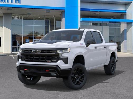 Summit White 2026 Chevrolet Silverado 1500 LT Trail Boss