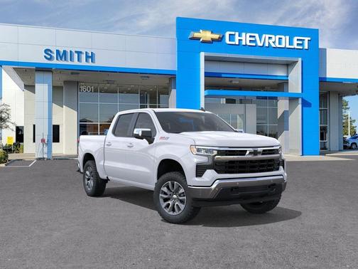 Summit White 2026 Chevrolet Silverado 1500 LT