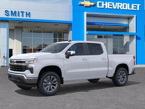 Summit White 2026 Chevrolet Silverado 1500 LT