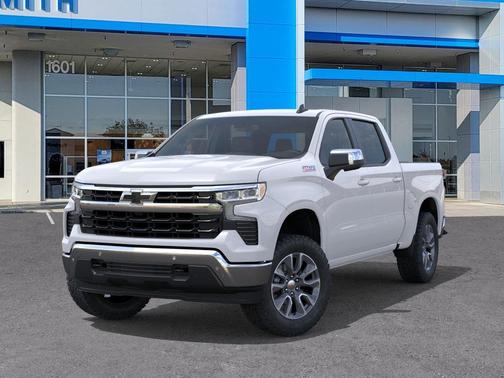 Summit White 2026 Chevrolet Silverado 1500 LT
