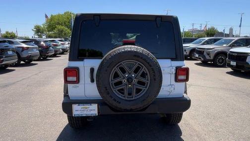 Bright White Clearcoat 2025 Jeep Wrangler Sport S