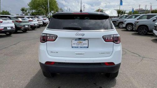 Bright White Clearcoat 2025 Jeep Compass Limited