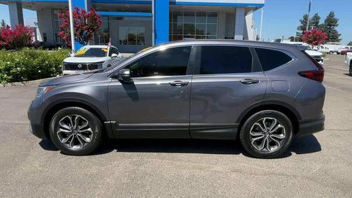 Modern Steel Metallic 2021 Honda CR-V 2WD EX