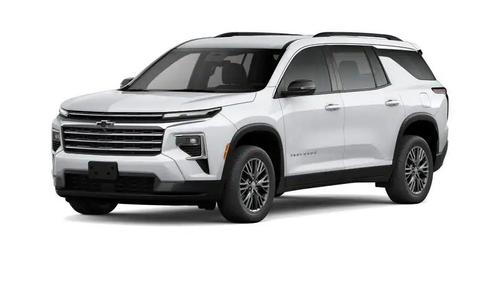 White 2026 Chevrolet Traverse LT