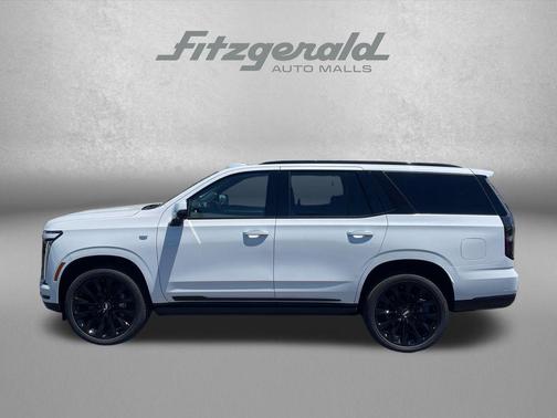 Vibrant White Tricoat 2026 Cadillac Escalade Sport Platinum