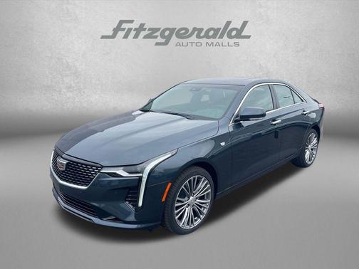 Deep Space Metallic 2026 Cadillac CT4 Premium Luxury RWD