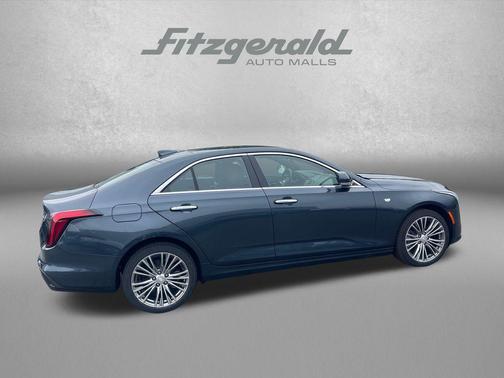 Deep Space Metallic 2026 Cadillac CT4 Premium Luxury RWD