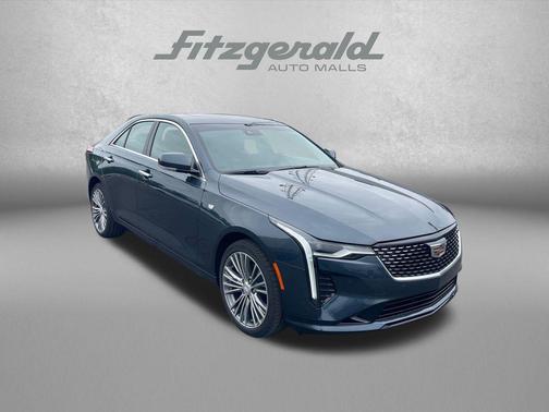 Deep Space Metallic 2026 Cadillac CT4 Premium Luxury RWD
