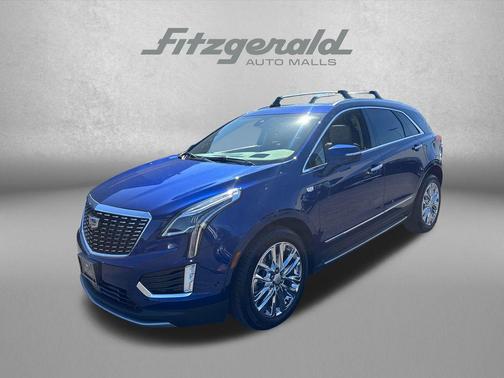 Opulent Blue Metallic 2023 Cadillac XT5 Premium Luxury