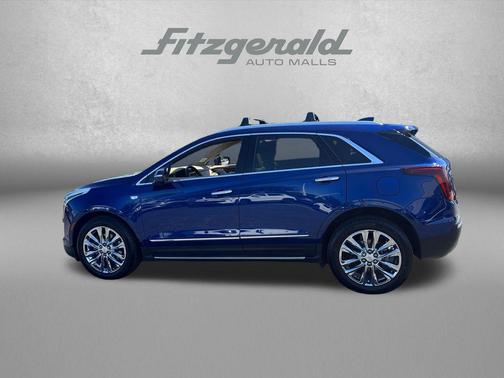Opulent Blue Metallic 2023 Cadillac XT5 Premium Luxury