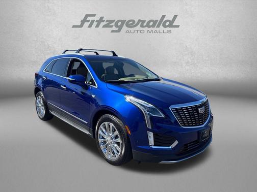 Opulent Blue Metallic 2023 Cadillac XT5 Premium Luxury