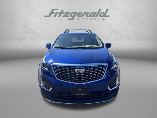 Opulent Blue Metallic 2023 Cadillac XT5 Premium Luxury