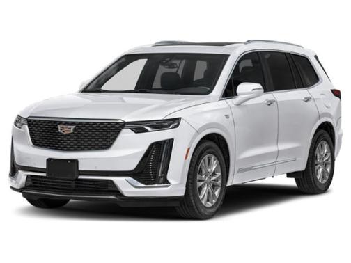 Crystal White Tricoat 2025 Cadillac XT6 Premium Luxury AWD