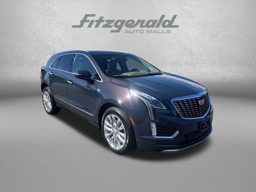 Midnight Sky Metallic 2024 Cadillac XT5 Premium Luxury