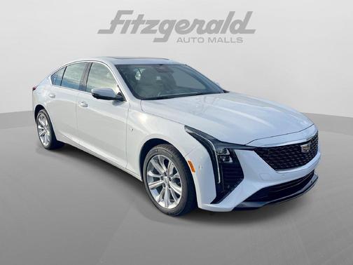 Summit White 2026 Cadillac CT5 Premium Luxury