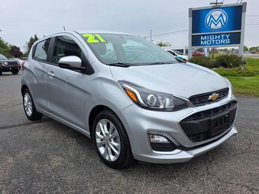 Silver Ice Metallic 2021 Chevrolet Spark 1LT