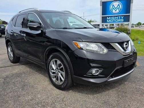 Super Black 2015 Nissan Rogue SL
