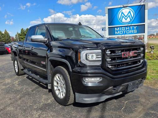 Onyx Black 2016 GMC Sierra 1500 SLE