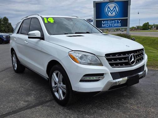 Polar White 2014 Mercedes-Benz M-Class 4MATIC