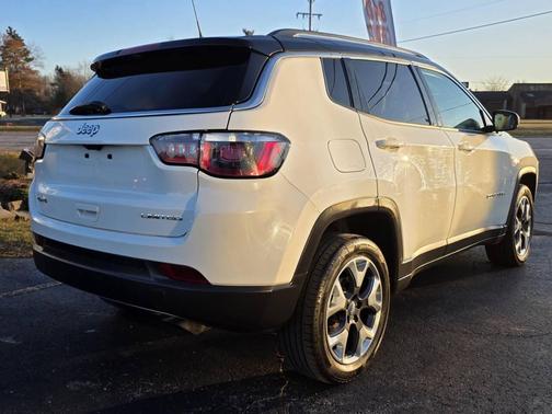 White Clearcoat 2019 Jeep Compass Limited