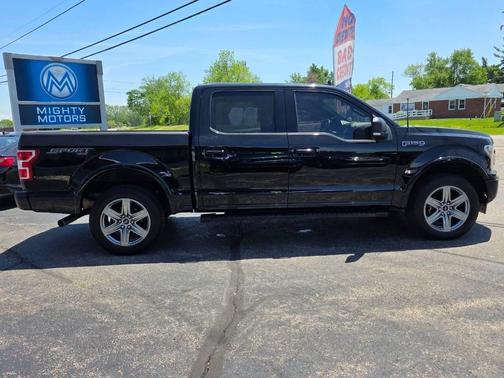 Shadow Black 2018 Ford F-150 XLT
