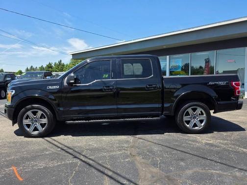 Shadow Black 2018 Ford F-150 XLT