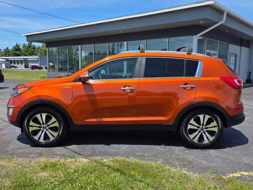 Techno Orange 2013 Kia Sportage EX