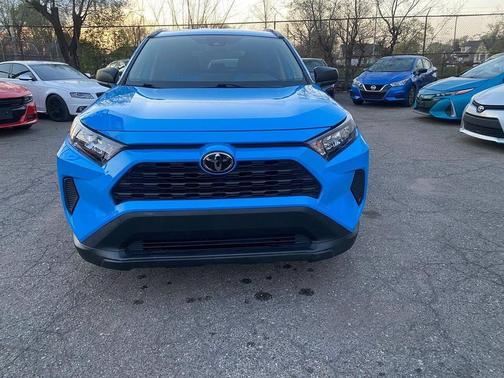 Blue Flame 2020 Toyota RAV4 LE