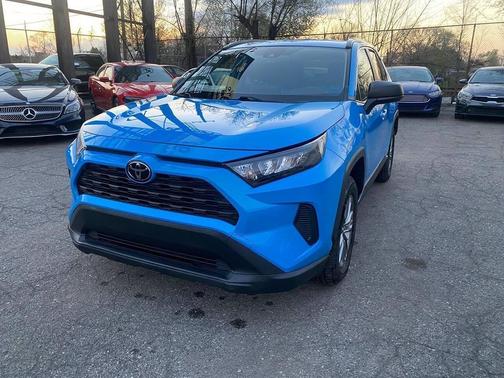 Blue Flame 2020 Toyota RAV4 LE