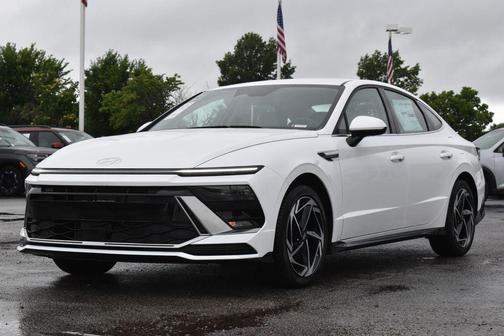 Serenity White 2026 Hyundai SONATA SEL