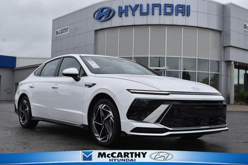 Serenity White 2026 Hyundai SONATA SEL