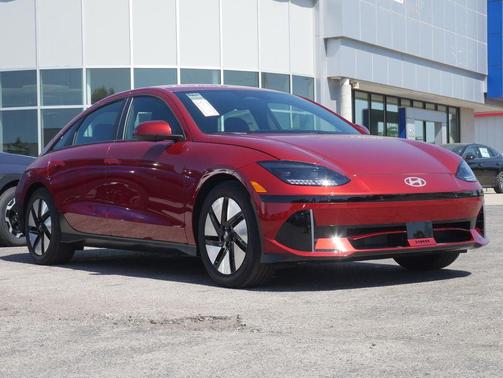 Ultimate Red 2025 Hyundai IONIQ 6 SE