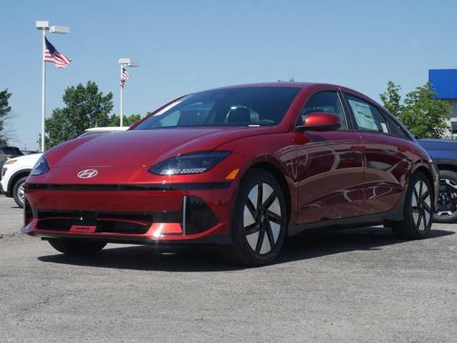 Ultimate Red 2025 Hyundai IONIQ 6 SE