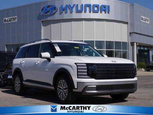 Creamy White Pearl 2026 Hyundai Palisade Hybrid SEL 7P