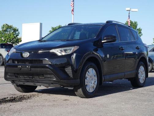 Black 2018 Toyota RAV4 LE