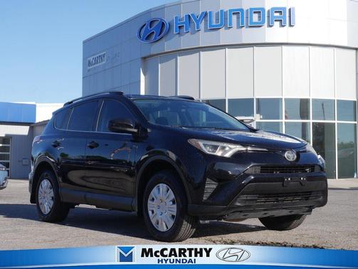 Black 2018 Toyota RAV4 LE