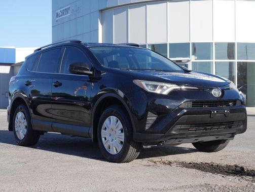 Black 2018 Toyota RAV4 LE