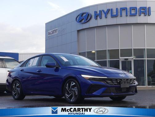 Intense Blue 2025 Hyundai ELANTRA SEL