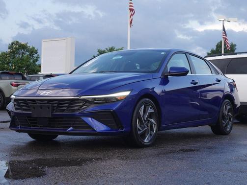 Intense Blue 2025 Hyundai ELANTRA SEL