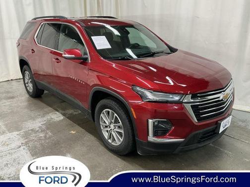 Radiant Red Tintcoat 2023 Chevrolet Traverse LT Cloth