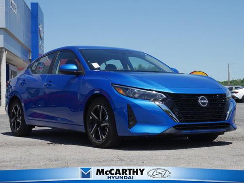 Electric Blue Metallic 2025 Nissan Sentra SV