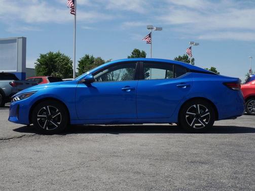 Electric Blue Metallic 2025 Nissan Sentra SV