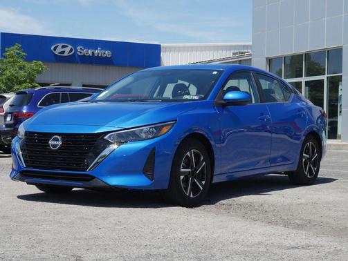 Electric Blue Metallic 2025 Nissan Sentra SV