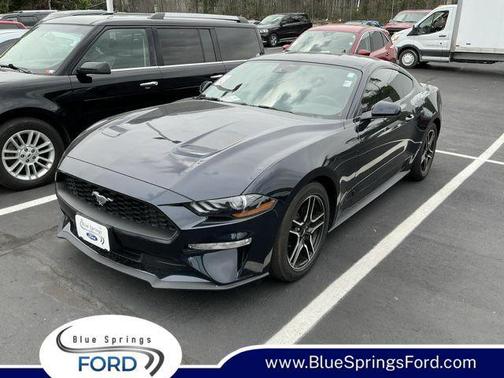 Antimatter Blue Metallic 2021 Ford Mustang EcoBoost