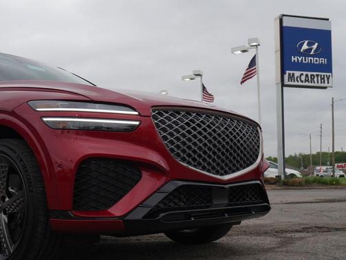Mauna Red 2025 Genesis GV70 3.5T AWD Sport