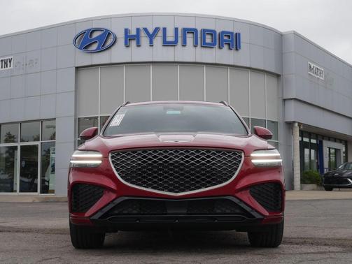 Mauna Red 2025 Genesis GV70 3.5T AWD Sport